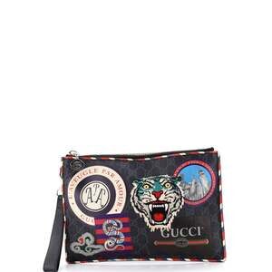 Gucci Night Courrier Pouch Gg Coated #240039G87B